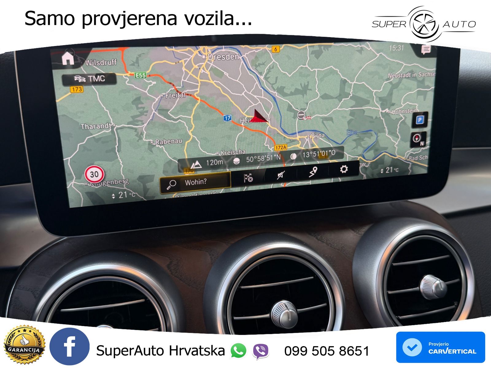 Mercedes GLC 300d (245 KS) 4MATIC G-TRONIC LED+GR SJED+ACC