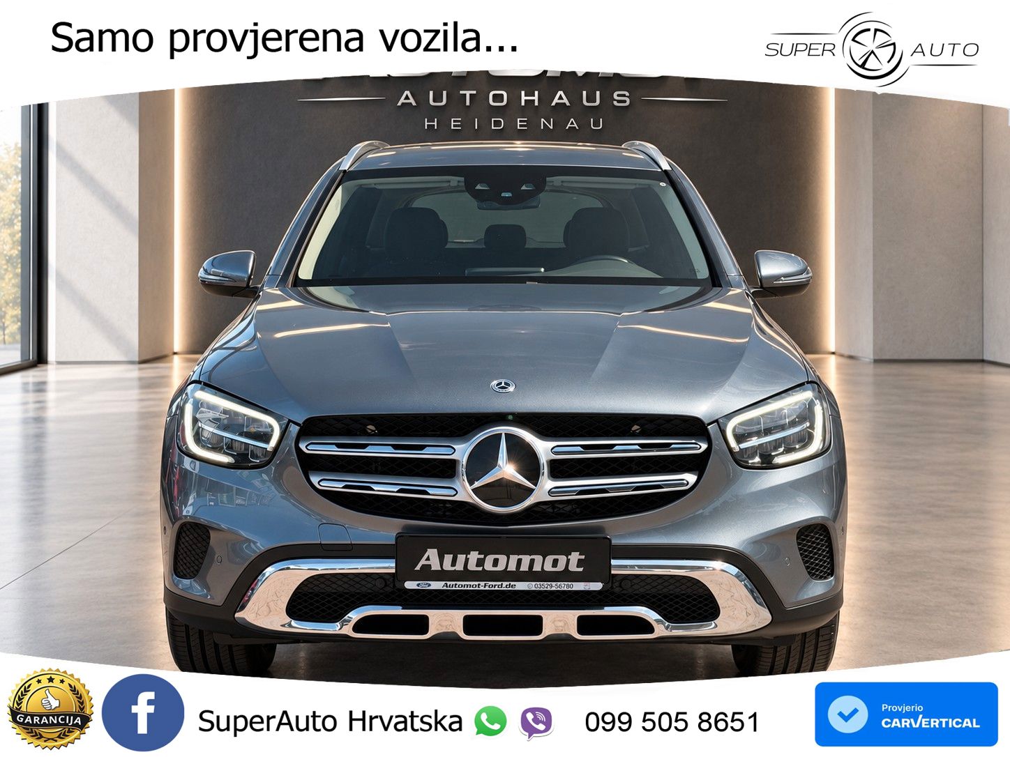 Mercedes GLC 300d (245 KS) 4MATIC G-TRONIC LED+GR SJED+ACC