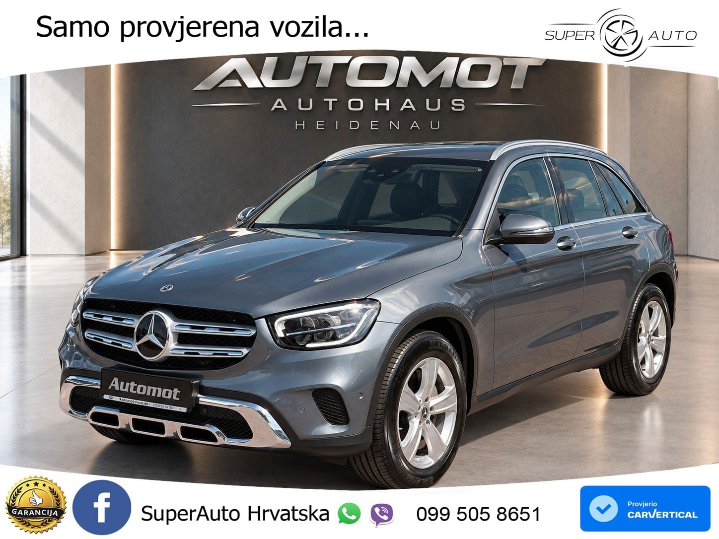 Mercedes GLC 300d (245 KS) 4MATIC G-TRONIC LED+GR SJED+ACC