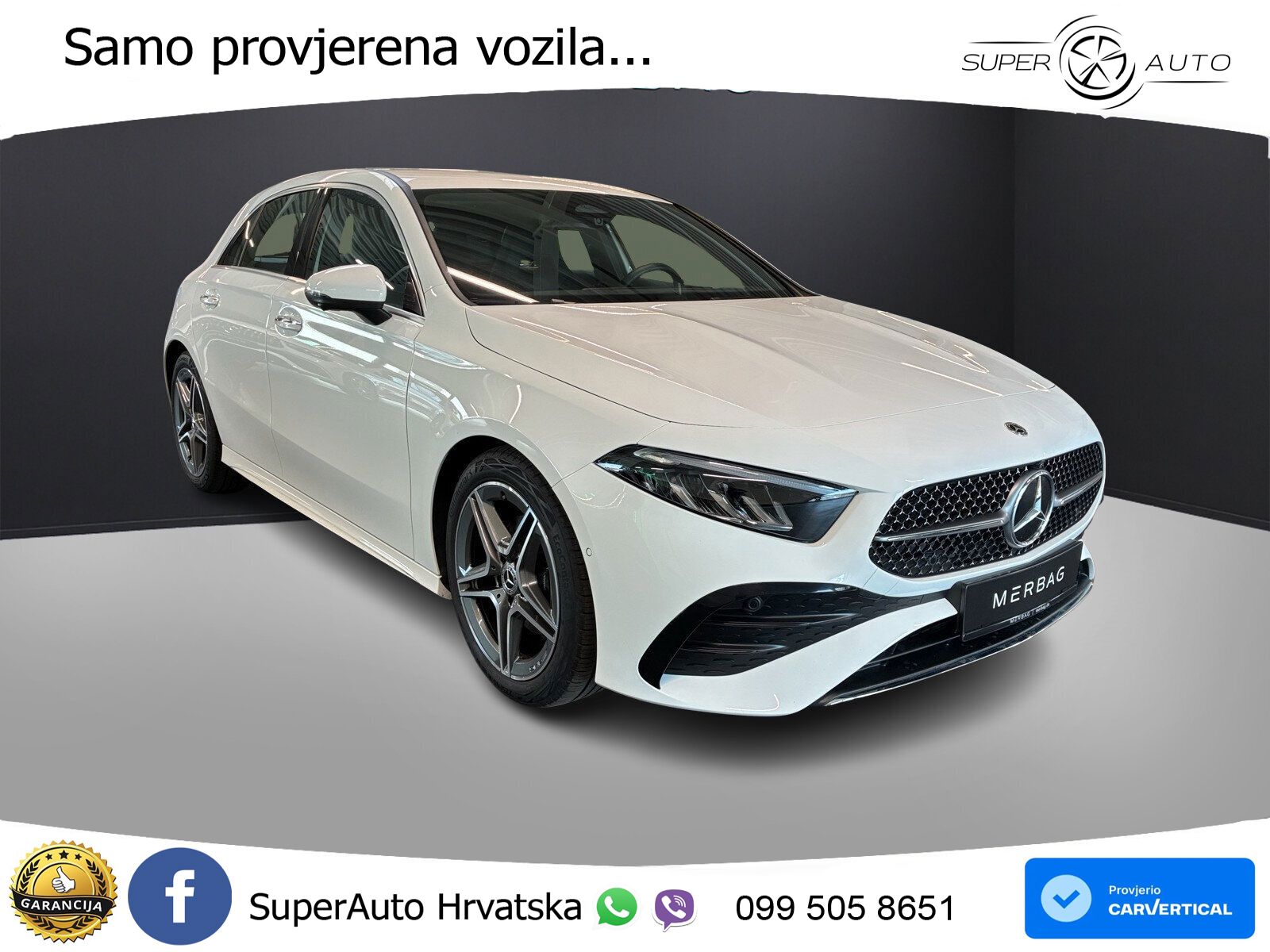 Mercedes-Benz A 200 7G-DCT AMG LED+GR SJED+ACC