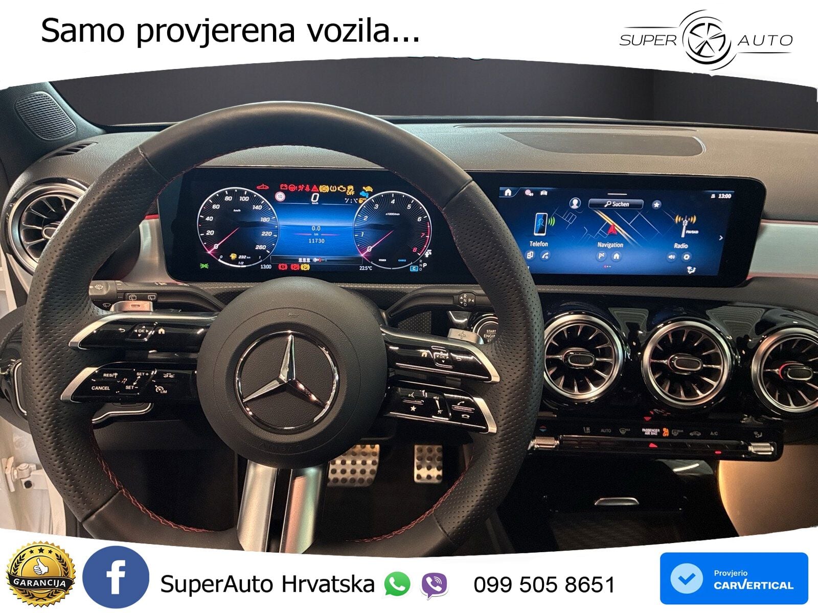 Mercedes-Benz A 200 7G-DCT AMG LED+GR SJED+ACC