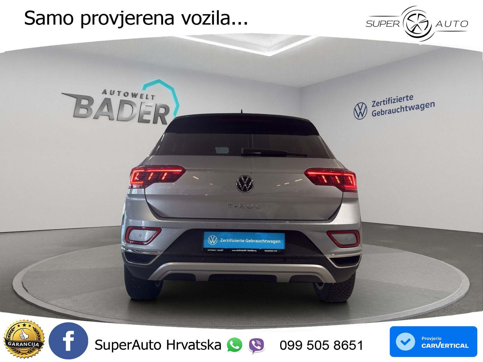 Volkswagen T-Roc 1.5 TSI (150 KS) DSG LED+GR SJED+ACC