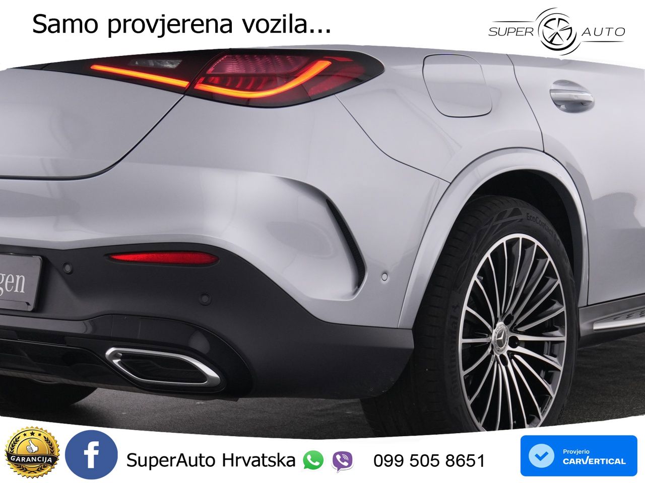 Mercedes GLC Coupe 200 (204 KS) 4MATIC 9G-TRONIC AMG ACC+GR SJED+360+PANO