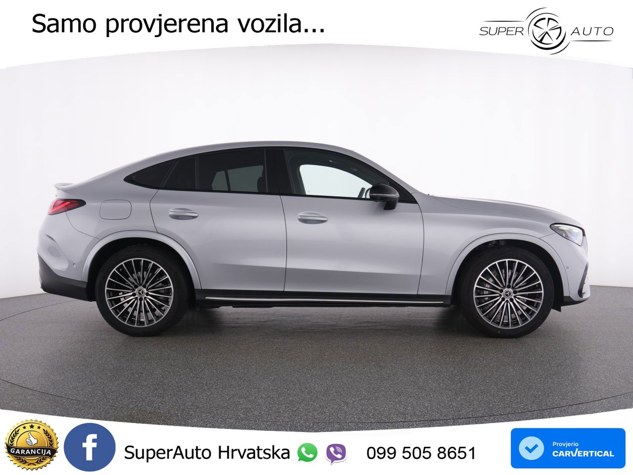 Mercedes GLC Coupe 200 (204 KS) 4MATIC 9G-TRONIC AMG ACC+GR SJED+360+PANO