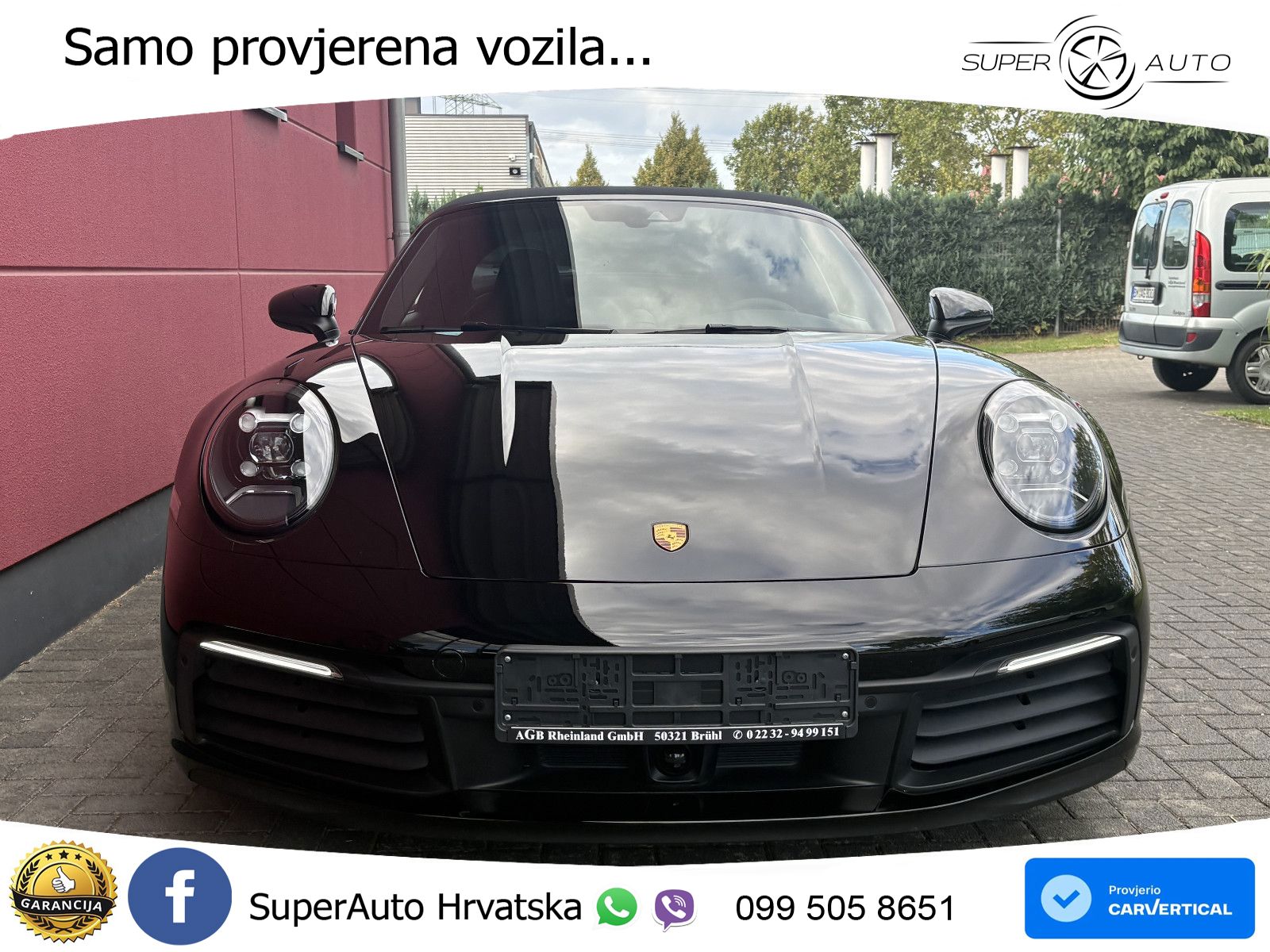 Porsche 911 Carrera 4 Cabriolet 3.0 (385 KS) PDK ZRAČNI+ACC+GR SJED+KAM
