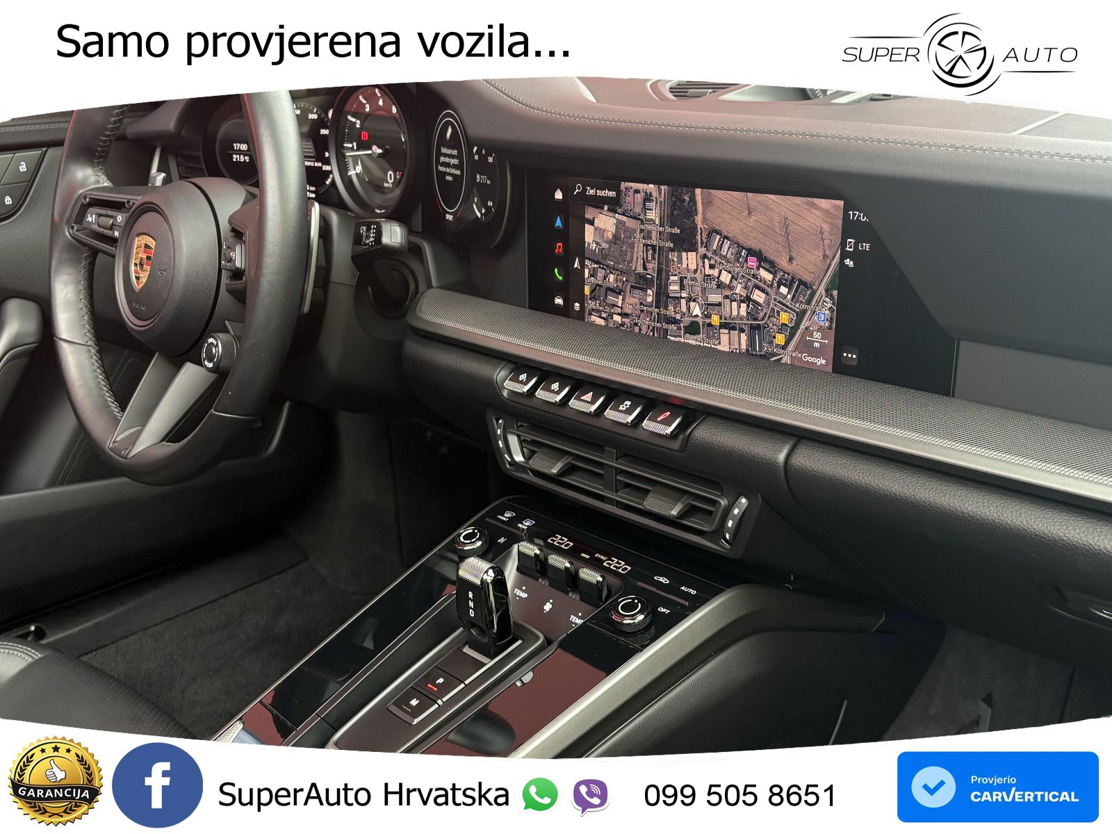 Porsche 911 Carrera 4 Cabriolet 3.0 (385 KS) PDK ZRAČNI+ACC+GR SJED+KAM
