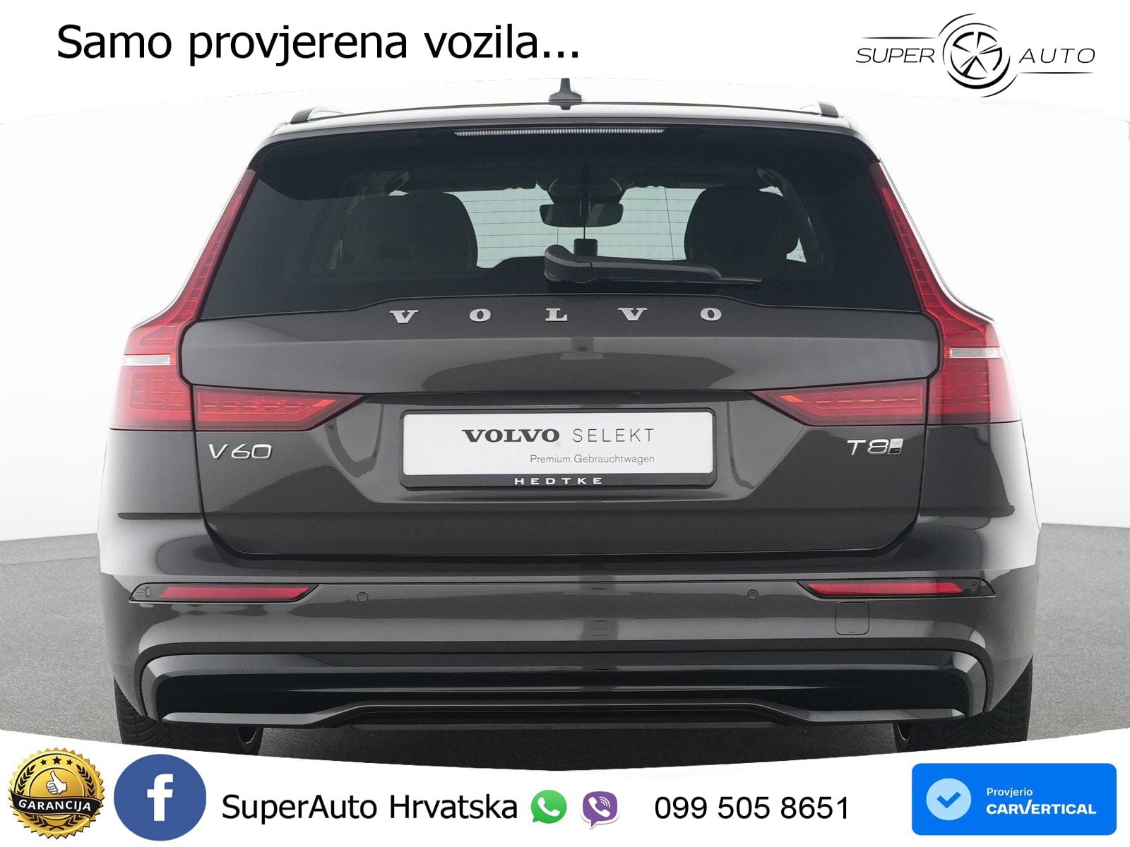 Volvo V60 2.0 T8 AWD Geartronic ACC+GR SJED+360+PANO