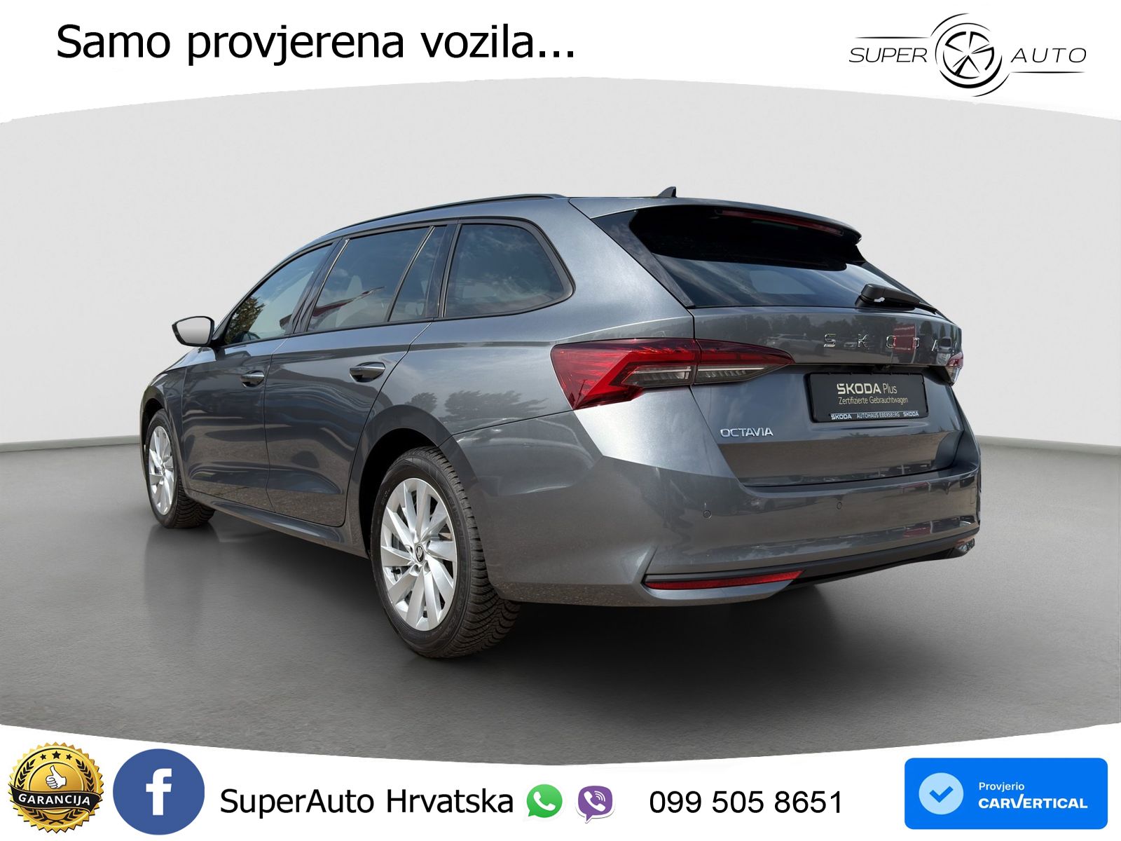 Škoda Octavia Combi 2.0 TDI (150 KS) DSG LED+GR SJED+ACC