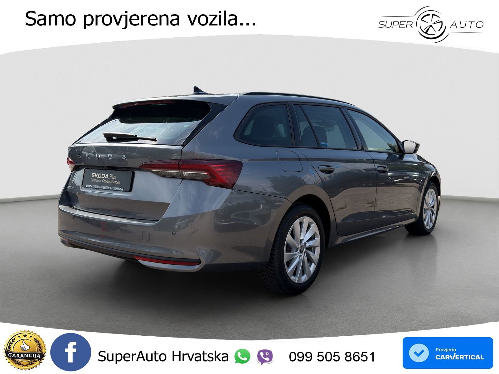 Škoda Octavia Combi 2.0 TDI (150 KS) DSG LED+GR SJED+ACC