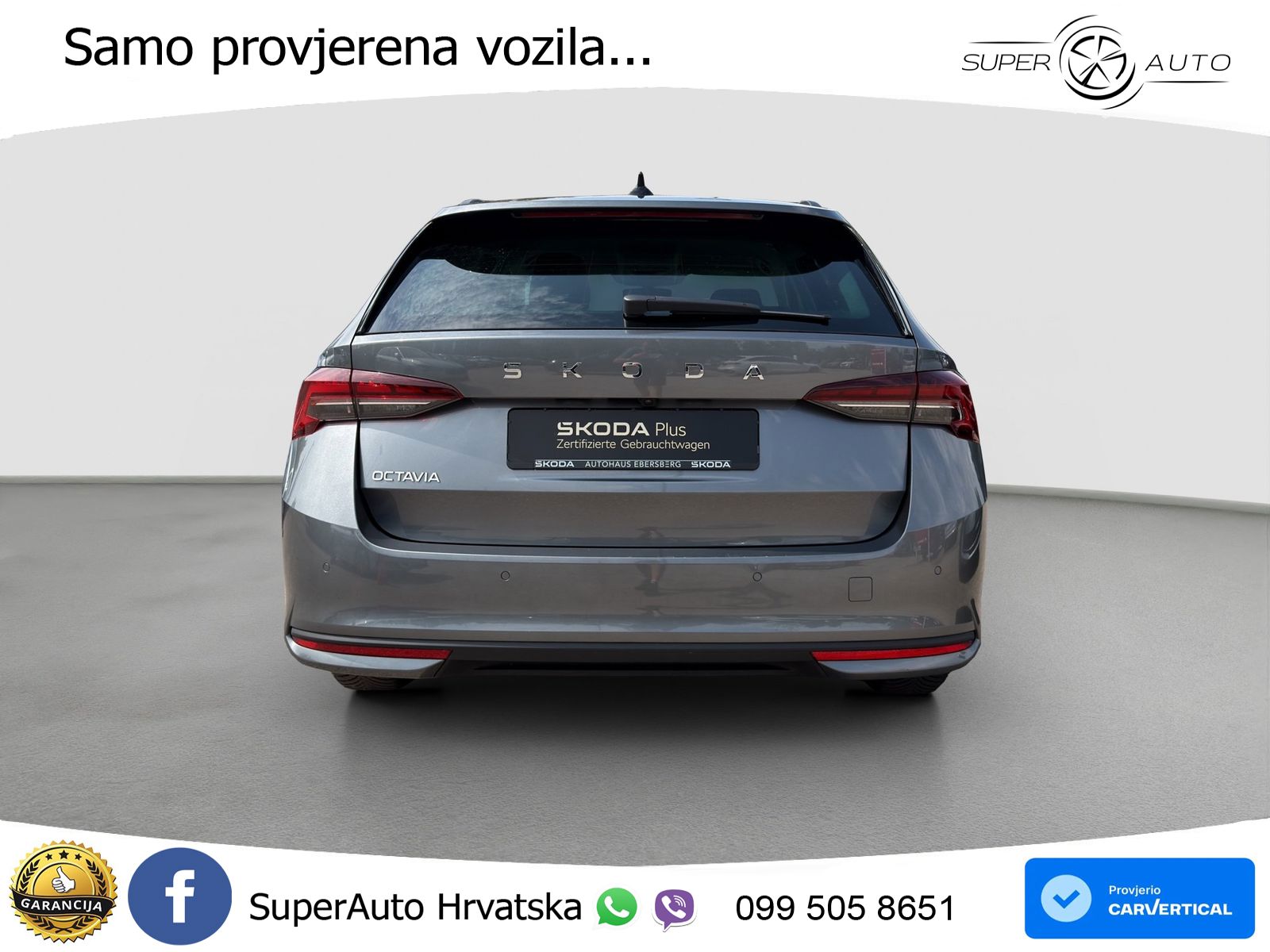Škoda Octavia Combi 2.0 TDI (150 KS) DSG LED+GR SJED+ACC