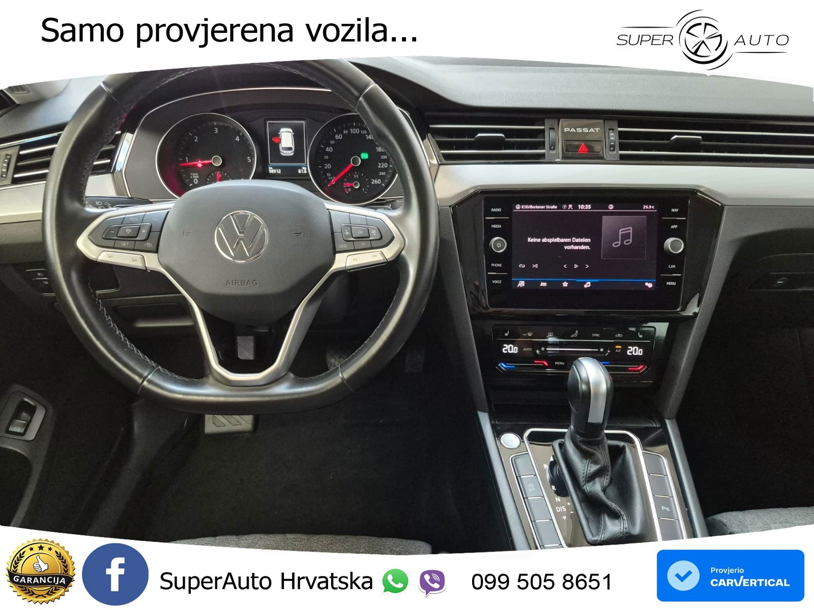 Volkswagen Passat Variant 2.0 TDI (150 KS) DSG Business LED+GR SJED+ACC