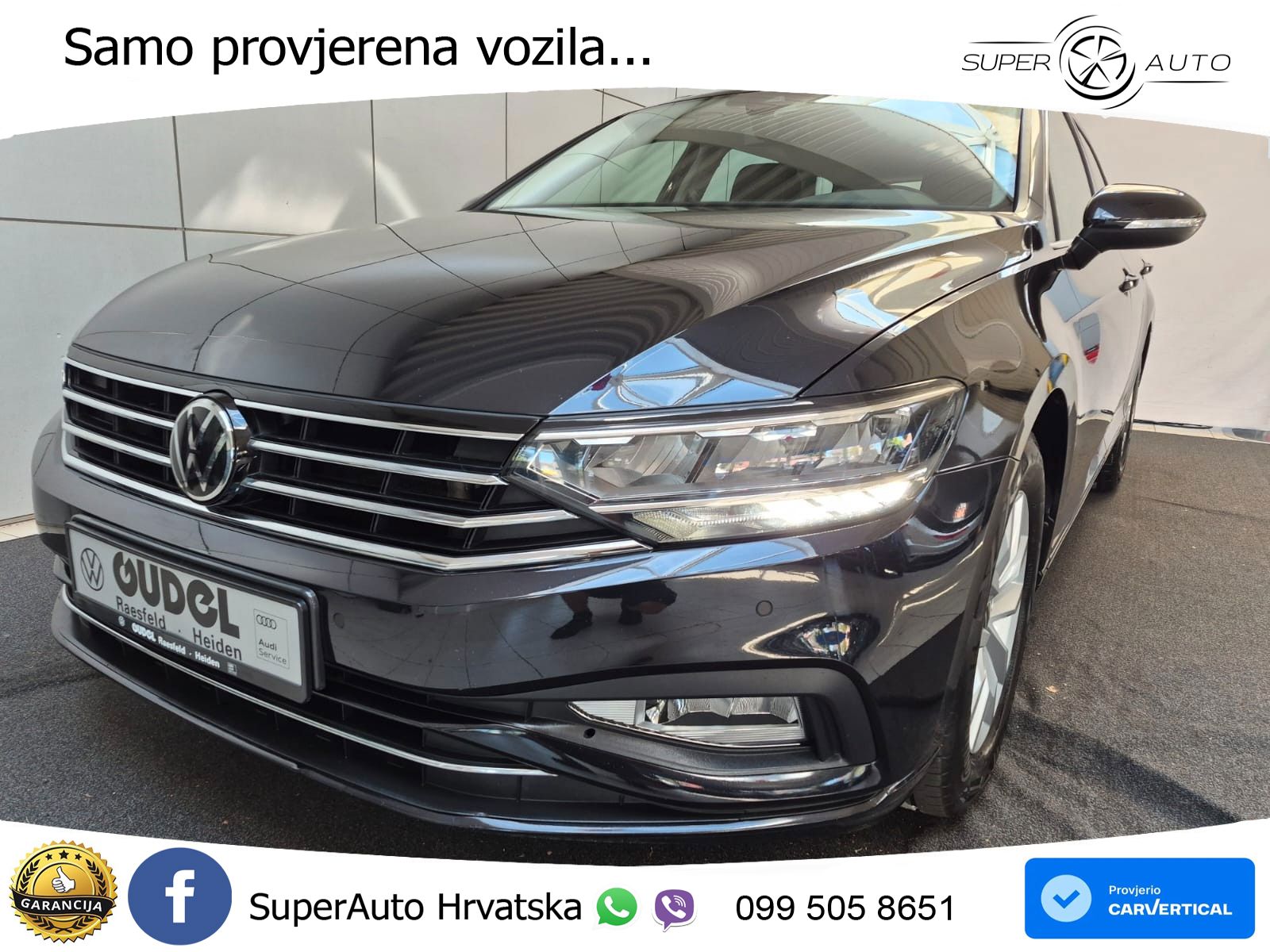 Volkswagen Passat Variant 2.0 TDI (150 KS) DSG Business LED+GR SJED+ACC