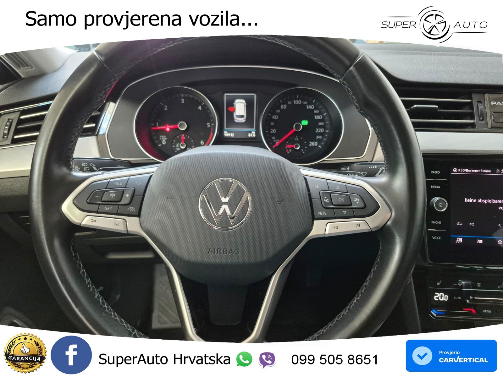 Volkswagen Passat Variant 2.0 TDI (150 KS) DSG Business LED+GR SJED+ACC