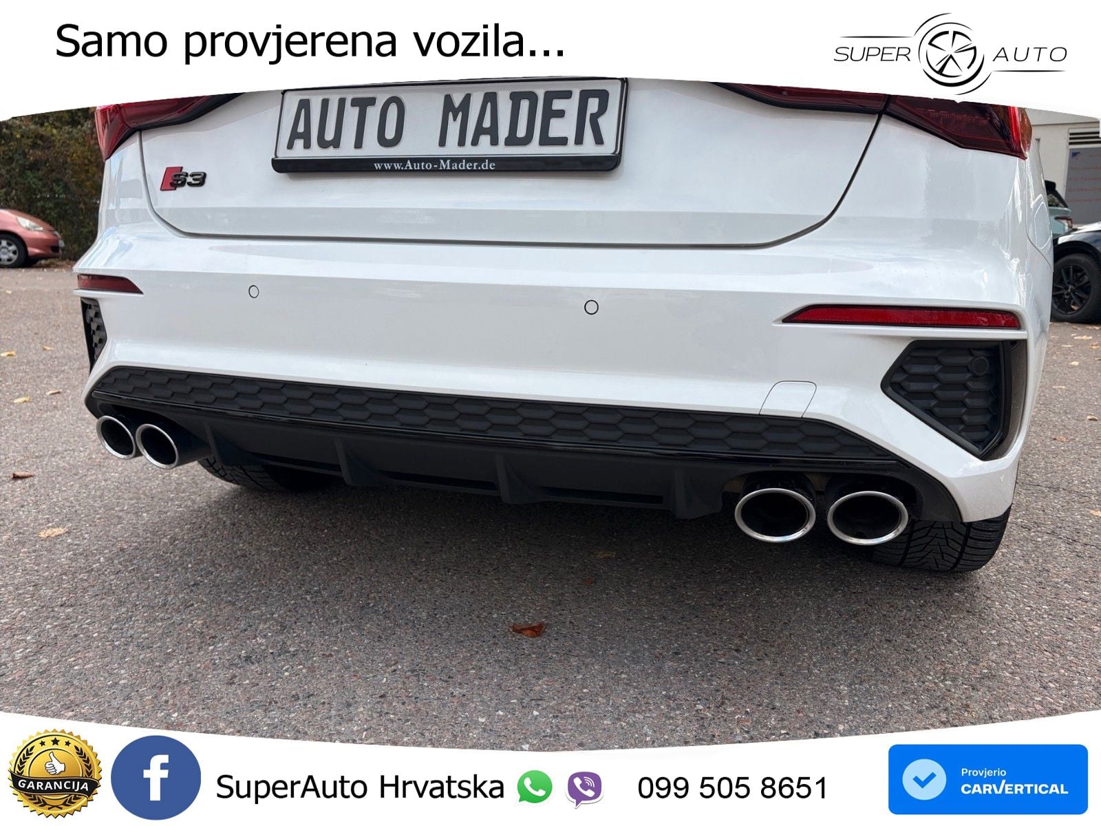 Audi S3 2.0 TFSI (310 KS) quattro S tronic S line