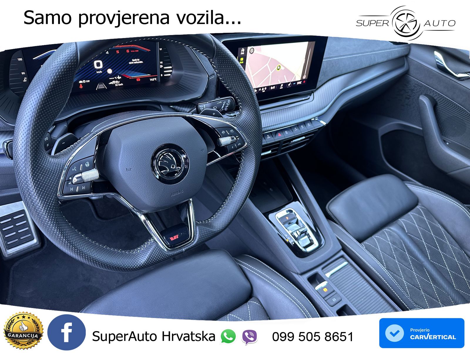 Škoda Octavia Combi RS 2.0 TDI (200 KS) 4x4 DSG LED+GR SJED+ACC