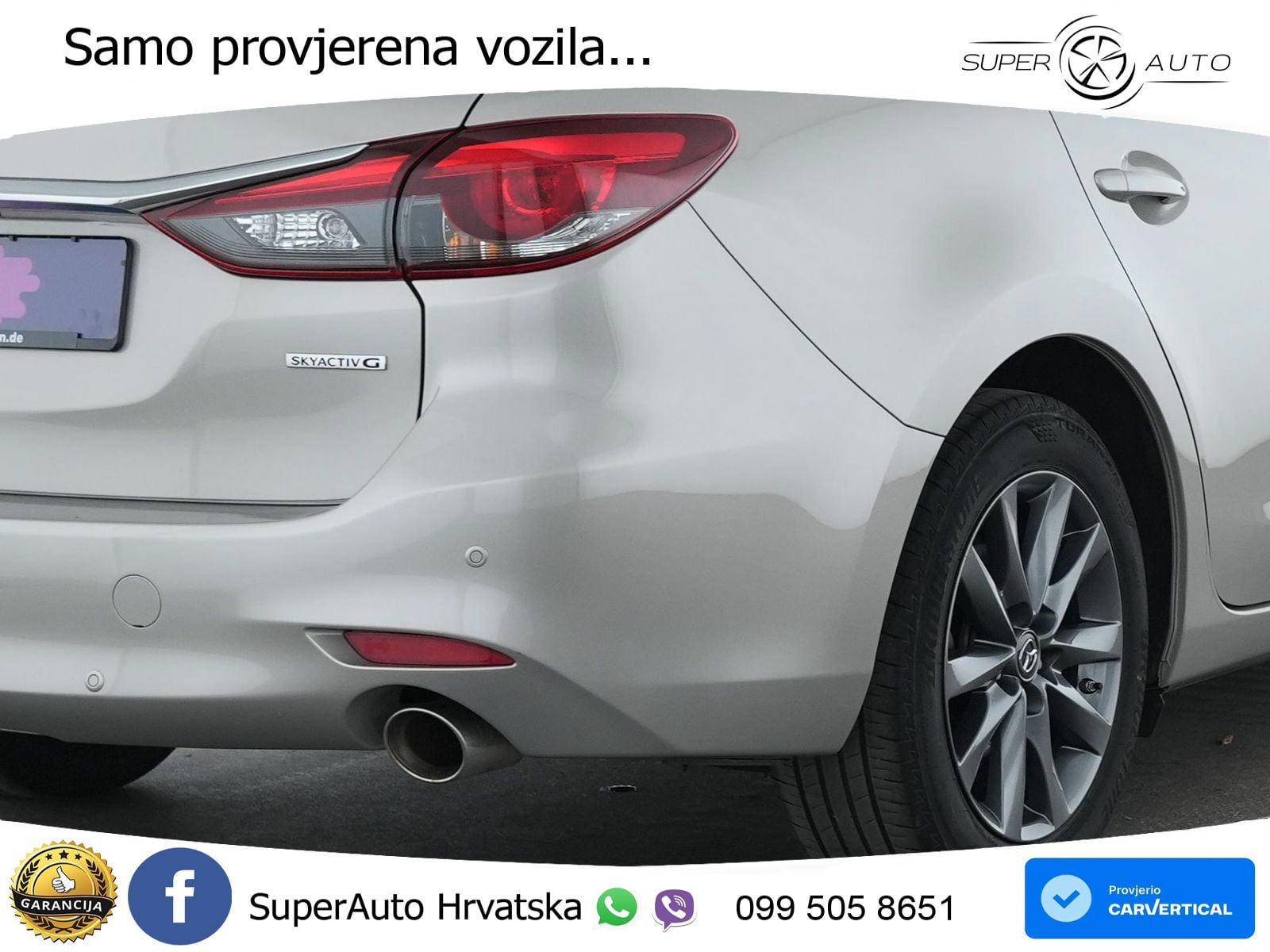 Mazda 6 Sport Combi 2.0 SKYACTIV-G (165 KS)