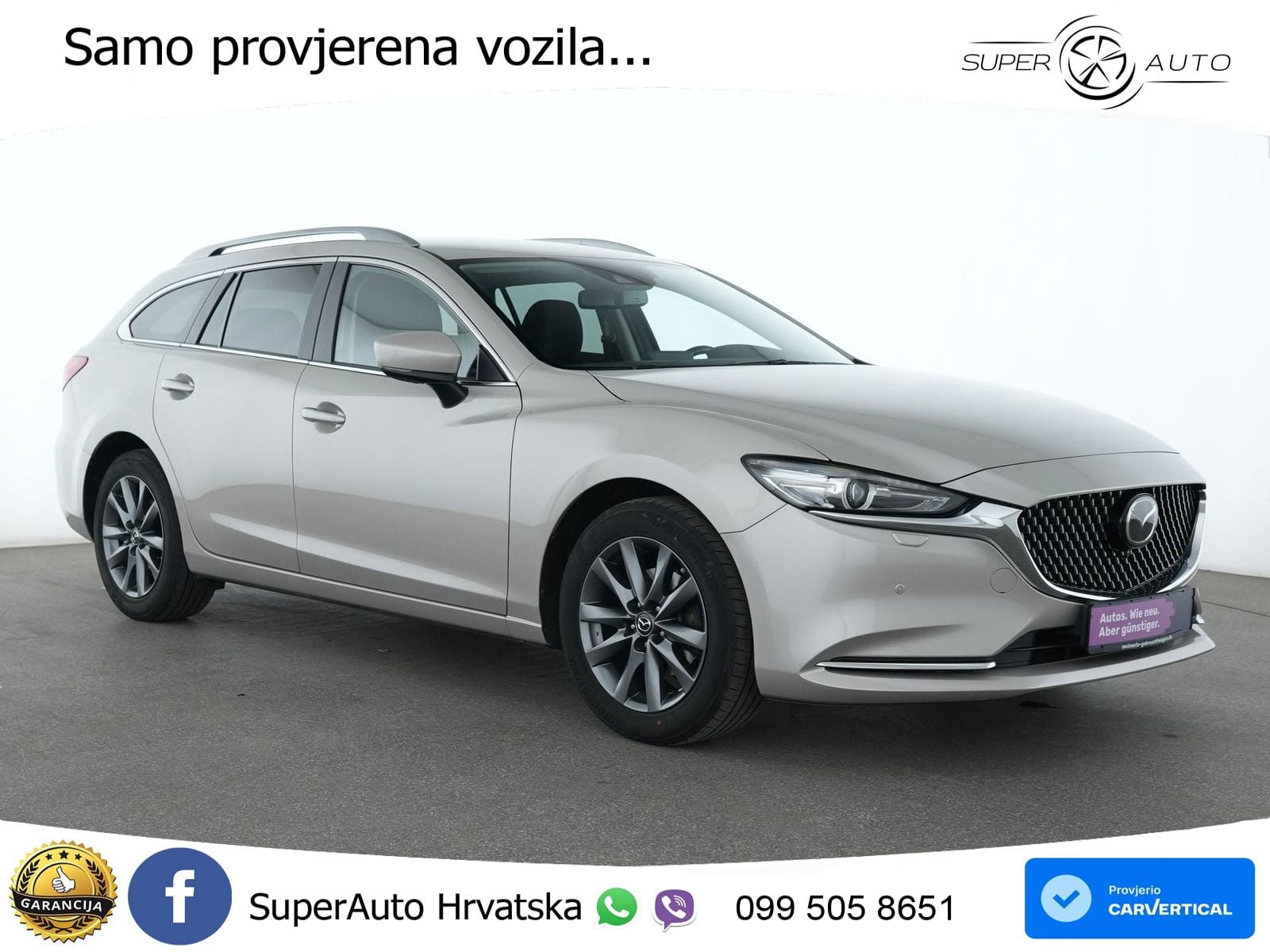 Mazda 6 Sport Combi 2.0 SKYACTIV-G (165 KS)