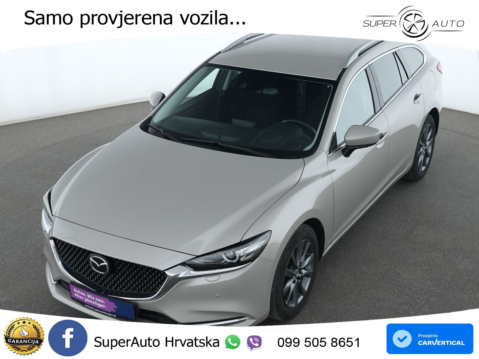 Mazda 6 Sport Combi 2.0 SKYACTIV-G (165 KS)