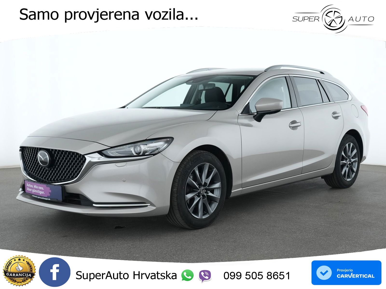 Mazda 6 Sport Combi 2.0 SKYACTIV-G (165 KS)