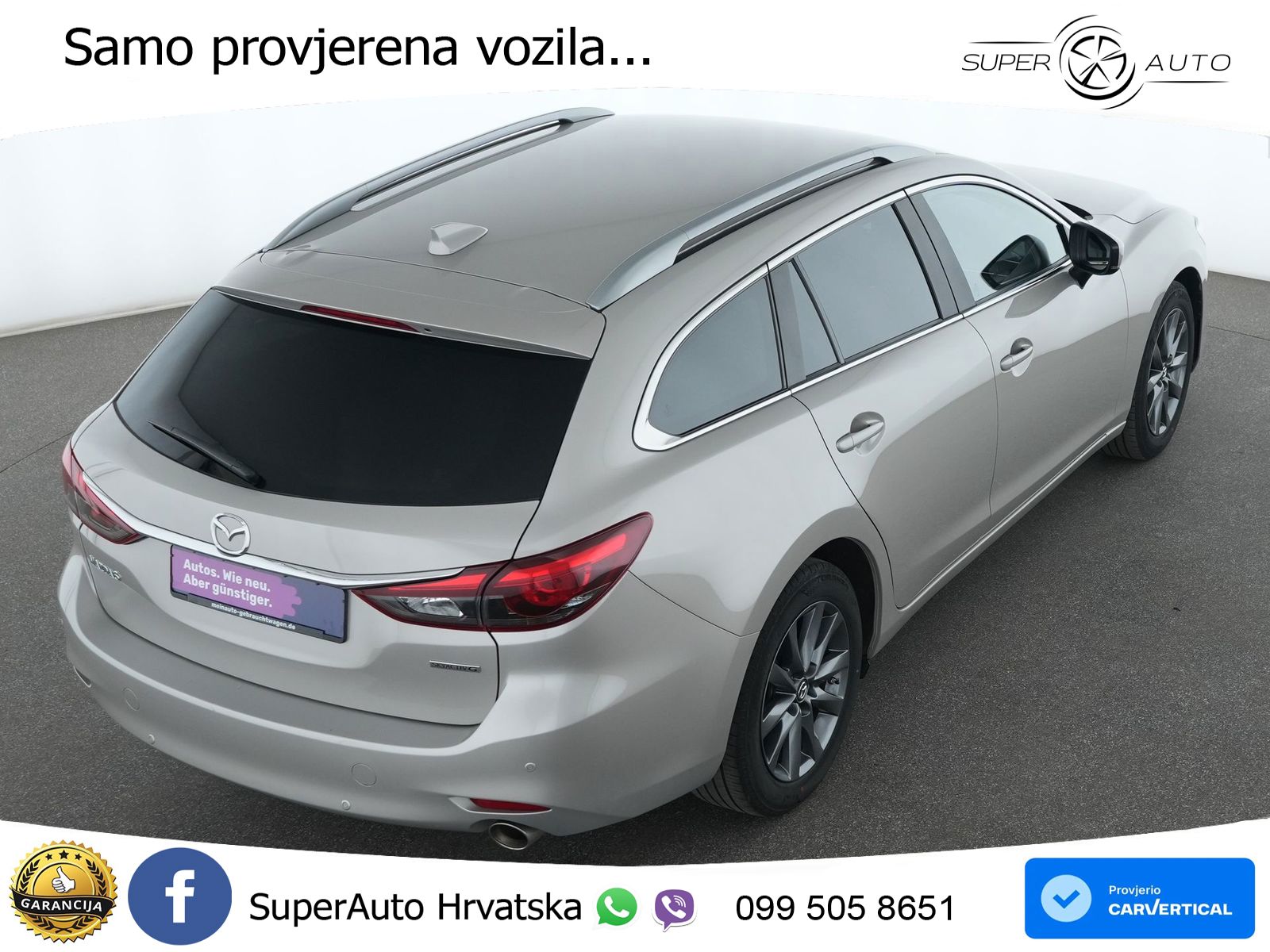 Mazda 6 Sport Combi 2.0 SKYACTIV-G (165 KS)