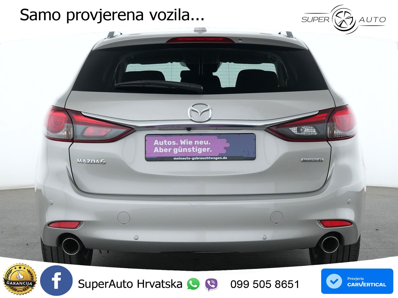 Mazda 6 Sport Combi 2.0 SKYACTIV-G (165 KS)