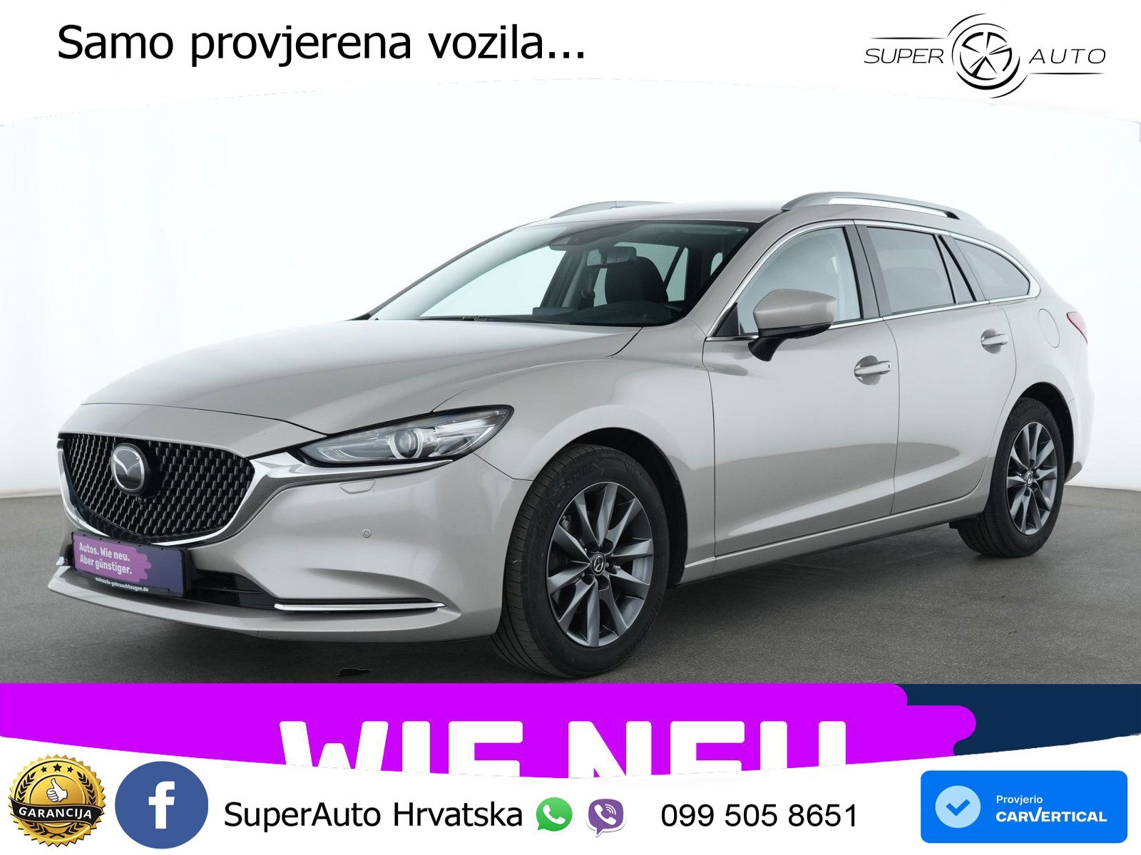 Mazda 6 Sport Combi 2.0 SKYACTIV-G (165 KS)