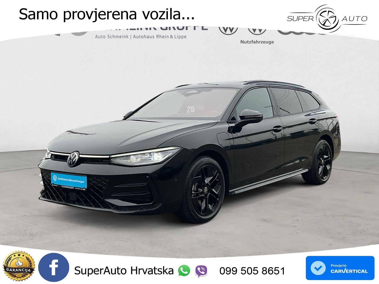 Volkswagen Passat Variant 1.5 TSI (272 KS) eHybrid DSG R-Line LED+GR SJED+ACC