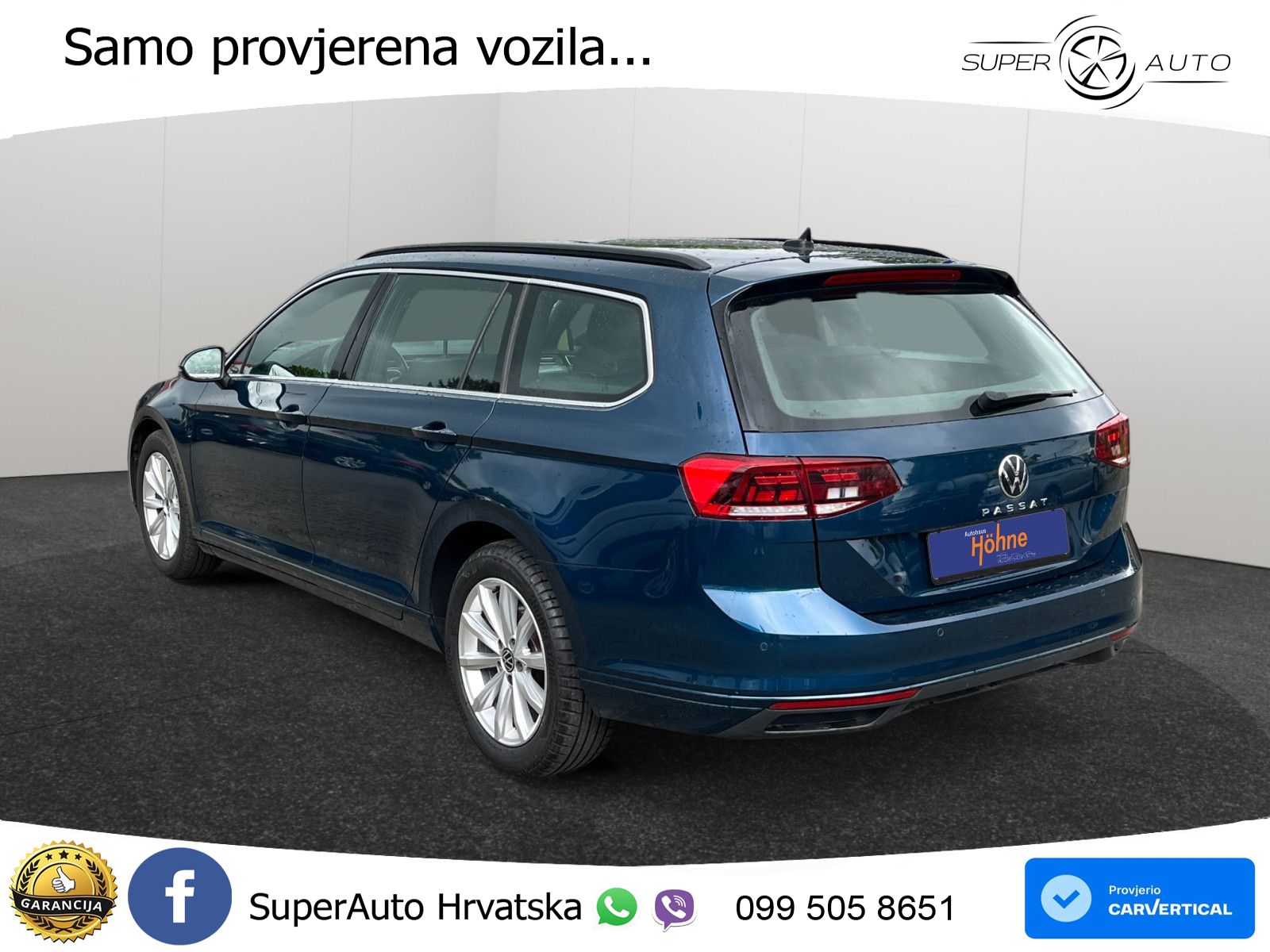 Volkswagen Passat Variant 2.0 TDI (150 KS) DSG Business LED+GR SJED+ACC