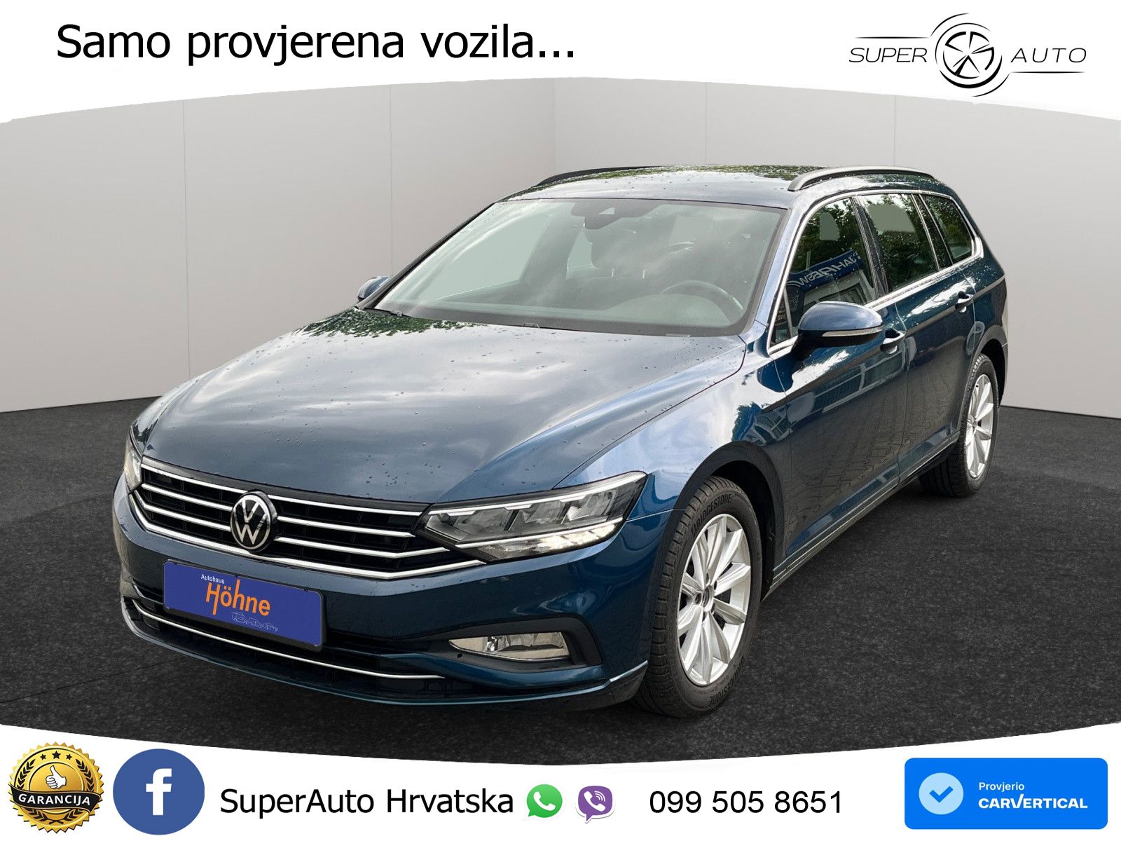 Volkswagen Passat Variant 2.0 TDI (150 KS) DSG Business LED+GR SJED+ACC