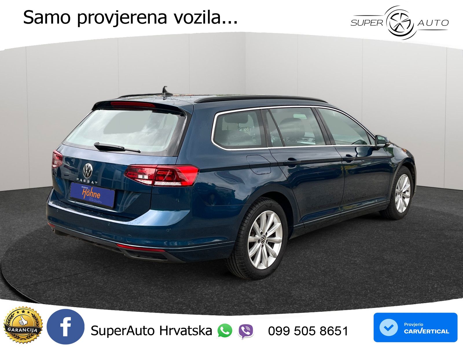Volkswagen Passat Variant 2.0 TDI (150 KS) DSG Business LED+GR SJED+ACC