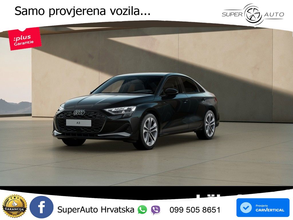 Audi A3 Limuzina 35 TFSI (150 KS) S tronic advanced LED+GR SJED+ACC
