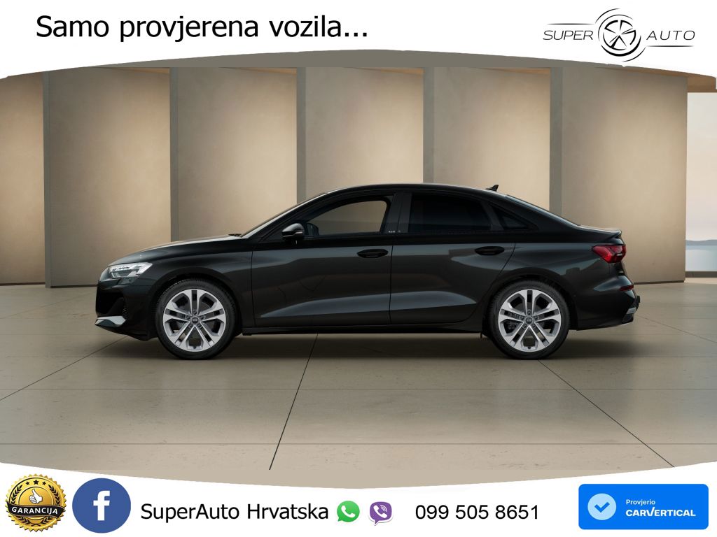 Audi A3 Limuzina 35 TFSI (150 KS) S tronic advanced LED+GR SJED+ACC