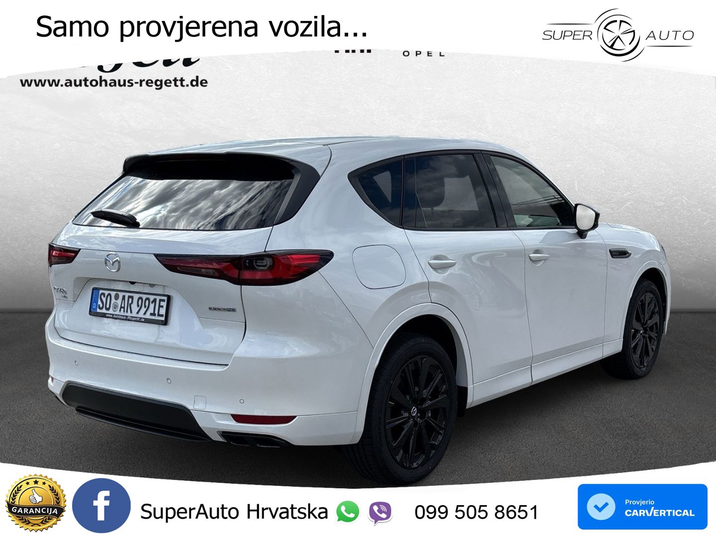 Mazda CX-60 2.5 e-Skyactiv (328 KS) AWD Automatic LED+GR SJED+ACC