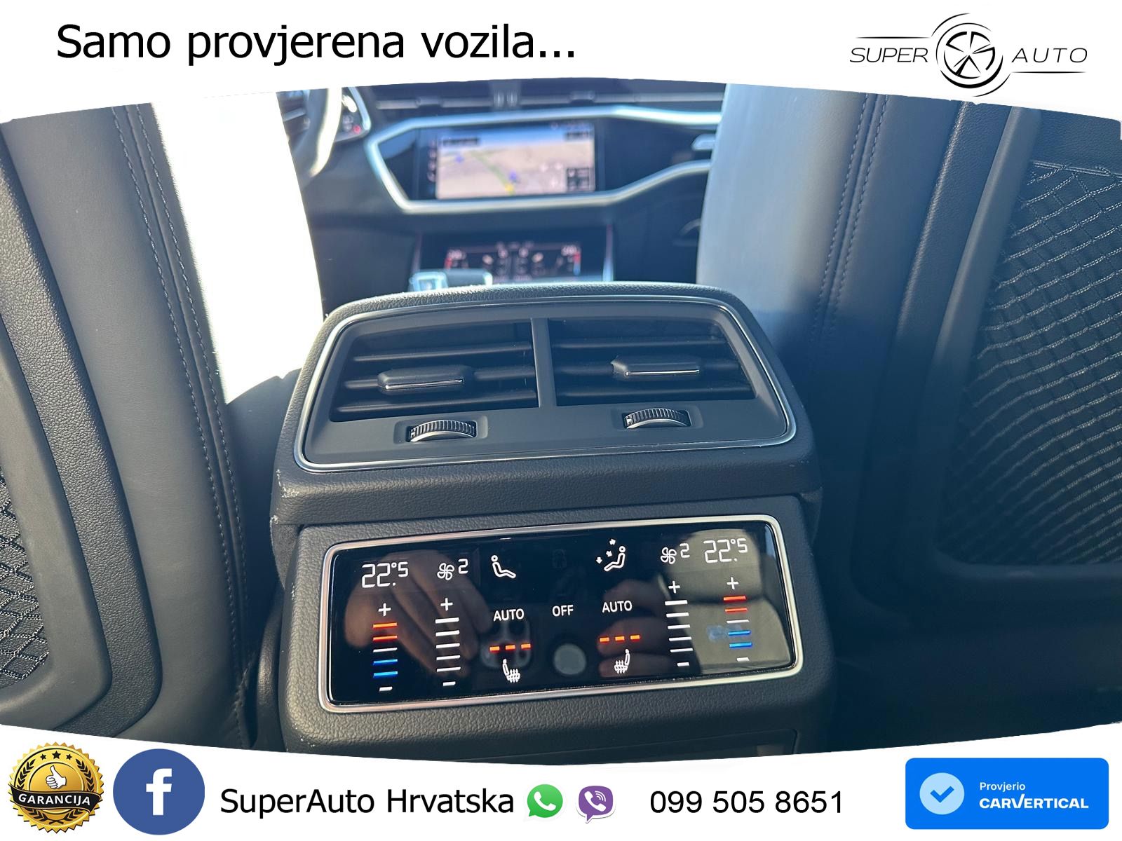Audi RS6 Avant 4.0 TFSI V8 performance (630 KS)  quattro tiptronic ZRAČNI+ACC+4xGR SJED+KAM