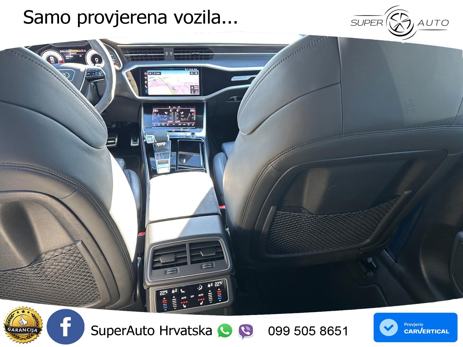 Audi RS6 Avant 4.0 TFSI V8 performance (630 KS)  quattro tiptronic ZRAČNI+ACC+4xGR SJED+KAM