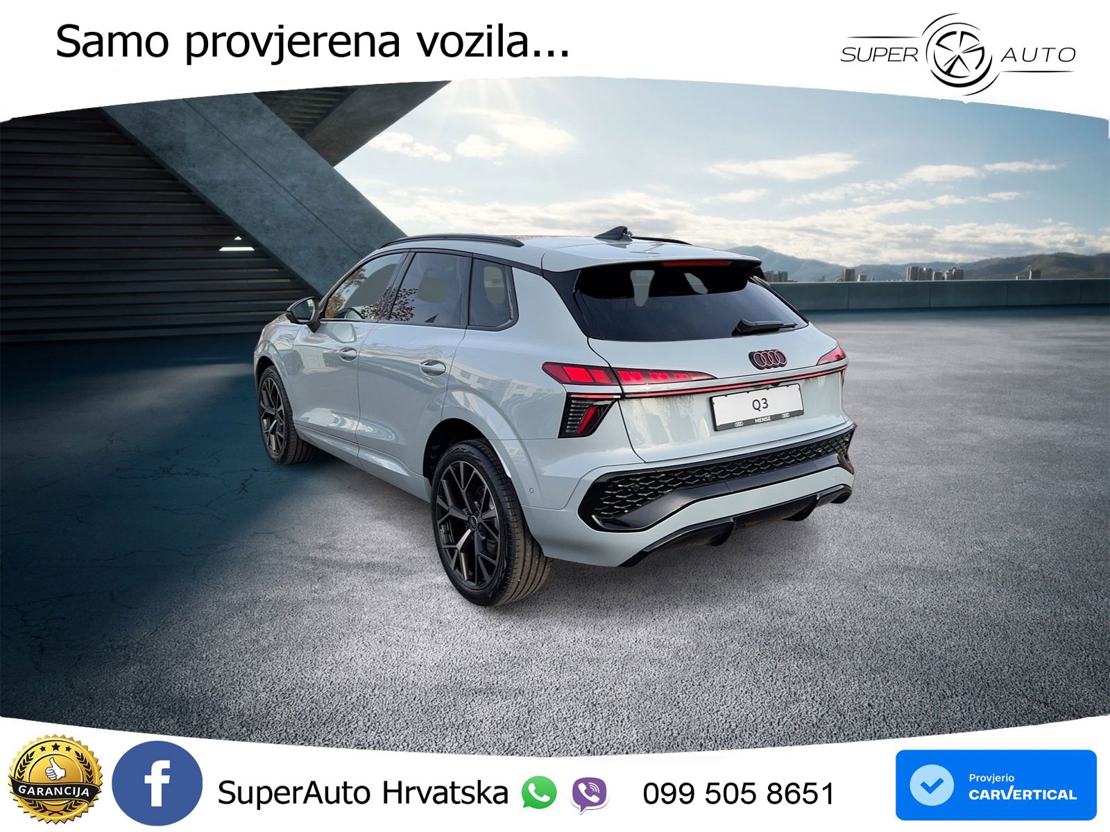 Audi Q3 1.5 TFSI (150 KS) S tronic LED+GR SJED+ACC