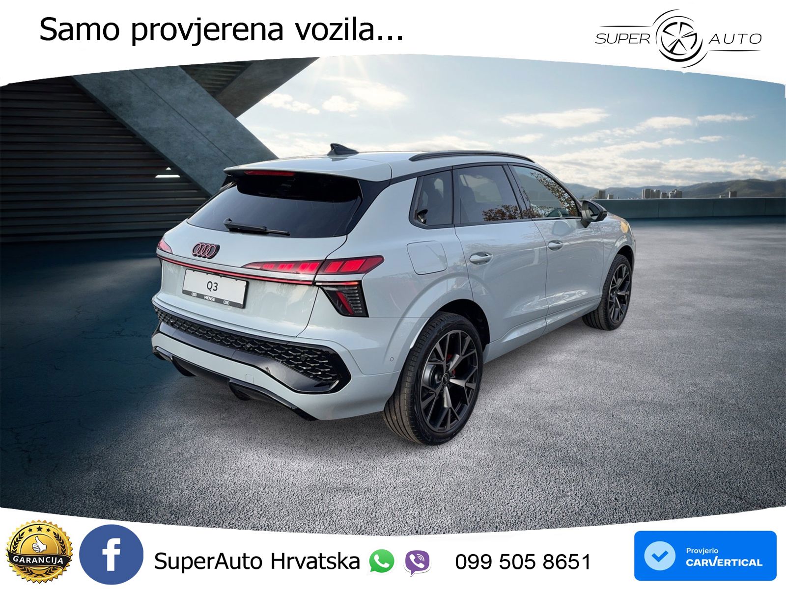 Audi Q3 1.5 TFSI (150 KS) S tronic LED+GR SJED+ACC