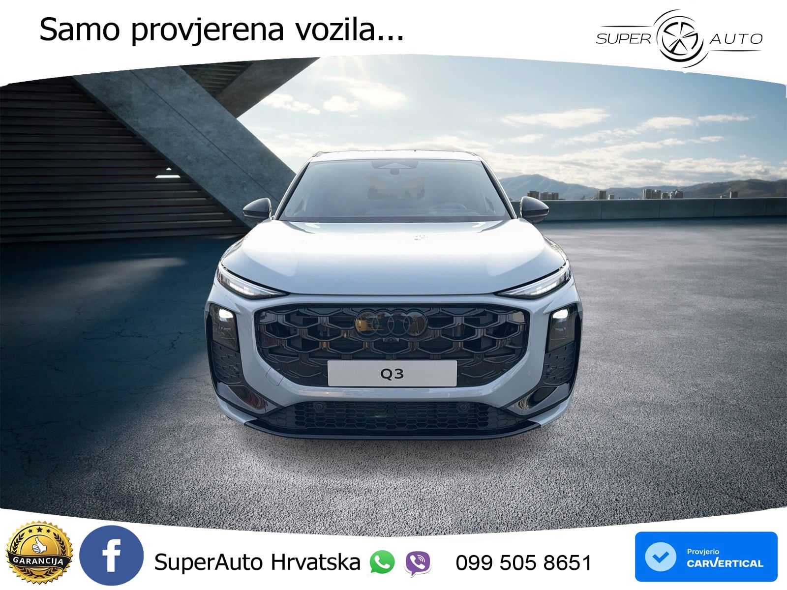 Audi Q3 1.5 TFSI (150 KS) S tronic LED+GR SJED+ACC