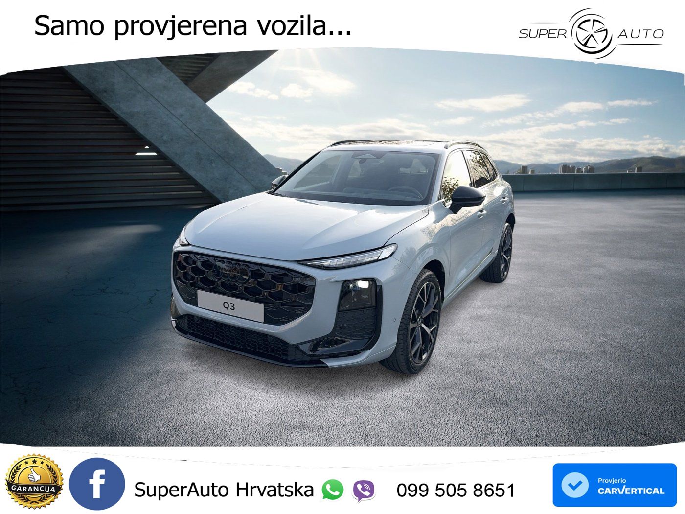 Audi Q3 1.5 TFSI (150 KS) S tronic LED+GR SJED+ACC