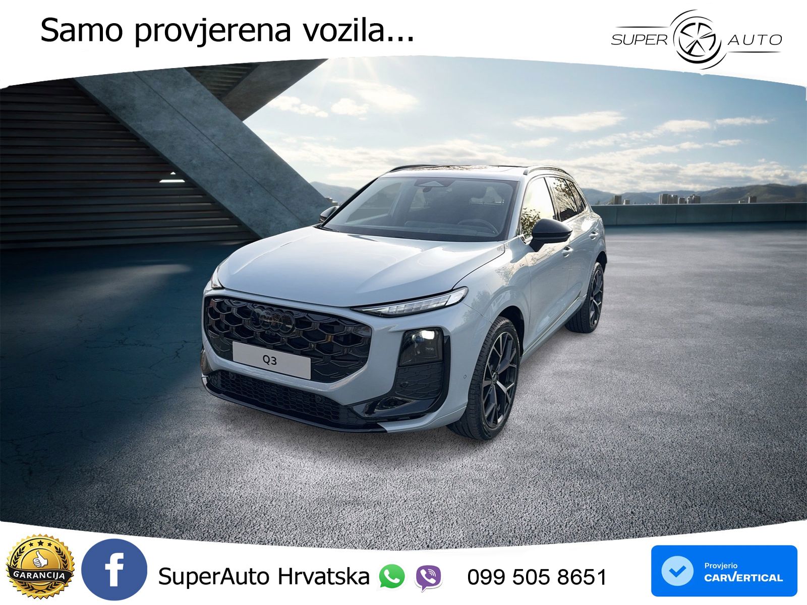Audi Q3 1.5 TFSI (150 KS) S tronic LED+GR SJED+ACC