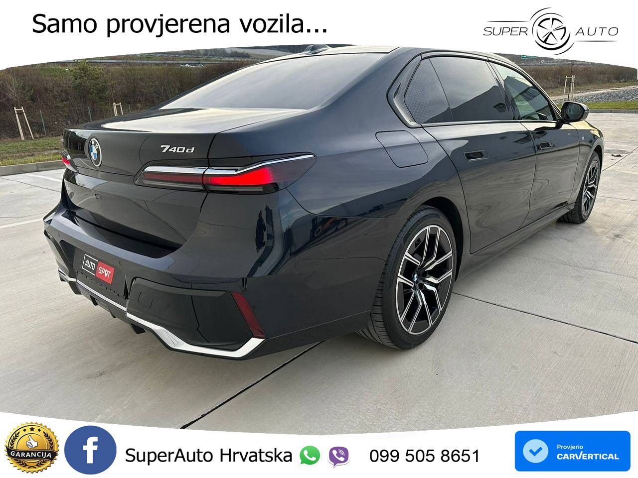 BMW 740d (299 KS) xDrive Steptronic M Sport LED+GR SJED+ACC