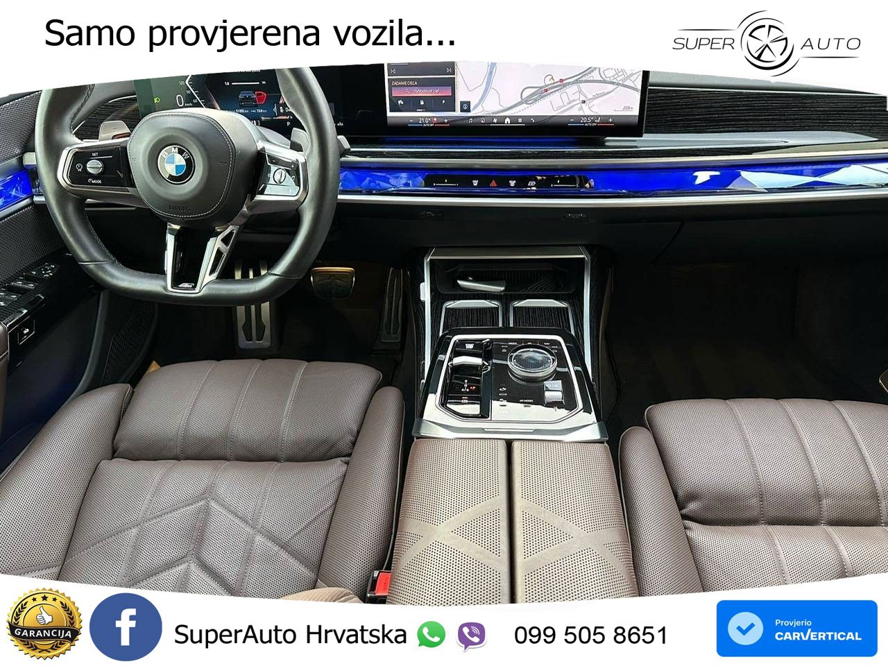 BMW 740d (299 KS) xDrive Steptronic M Sport LED+GR SJED+ACC