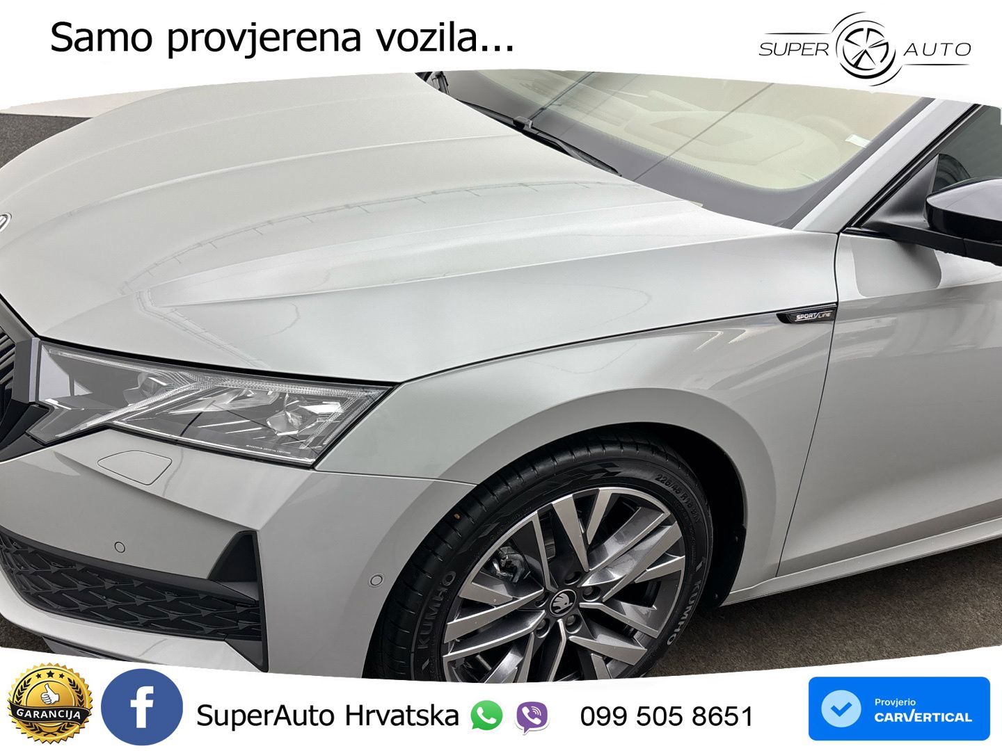 Škoda Octavia Combi 2.0 TDI (150 KS) DSG SportLine ACC+HEAD+GR SJED+360+PANO
