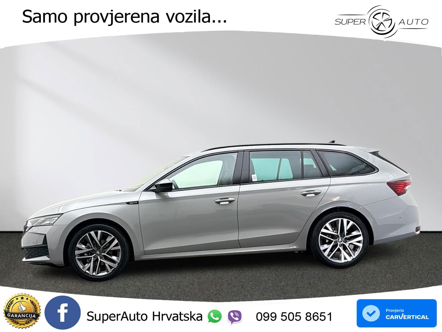 Škoda Octavia Combi 2.0 TDI (150 KS) DSG SportLine ACC+HEAD+GR SJED+360+PANO