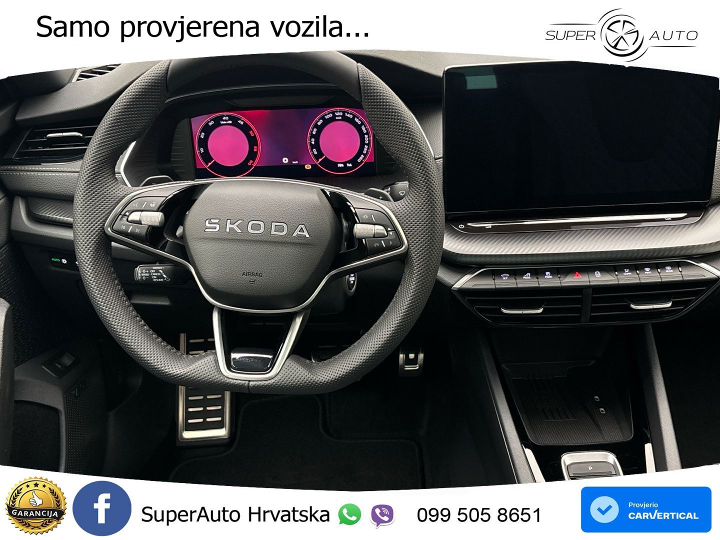 Škoda Octavia Combi 2.0 TDI (150 KS) DSG SportLine ACC+HEAD+GR SJED+360+PANO