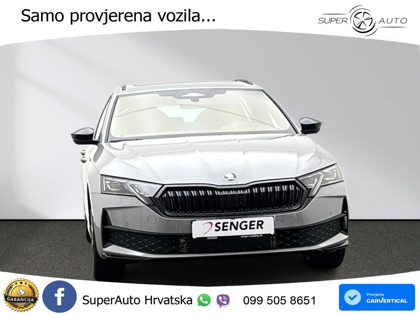 Škoda Octavia Combi 2.0 TDI (150 KS) DSG SportLine ACC+HEAD+GR SJED+360+PANO