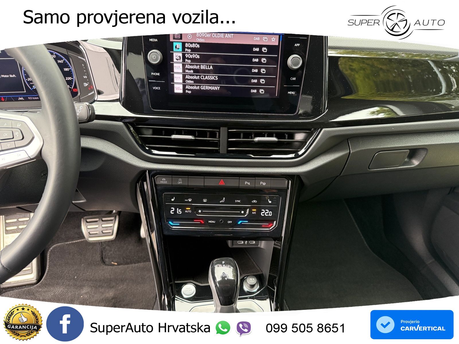 Volkswagen T-Roc 1.5 TSI (150 KS) DSG R-Line LED+GR SJED+ACC