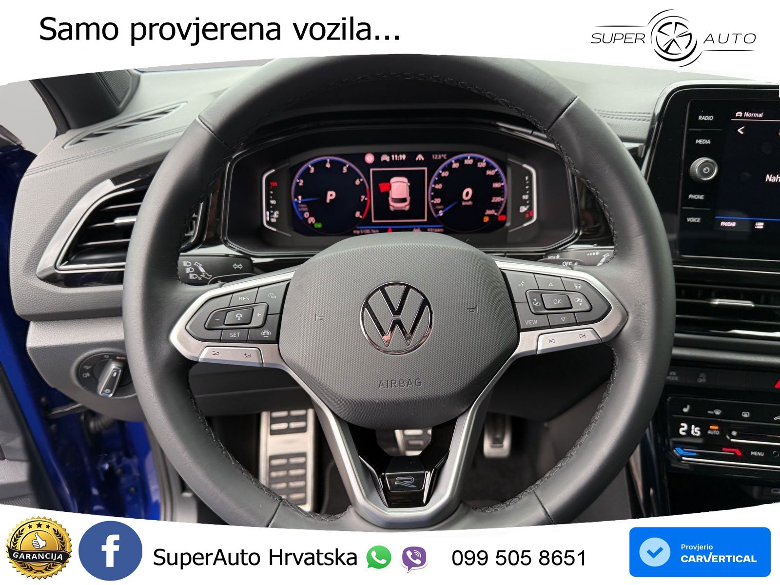 Volkswagen T-Roc 1.5 TSI (150 KS) DSG R-Line LED+GR SJED+ACC