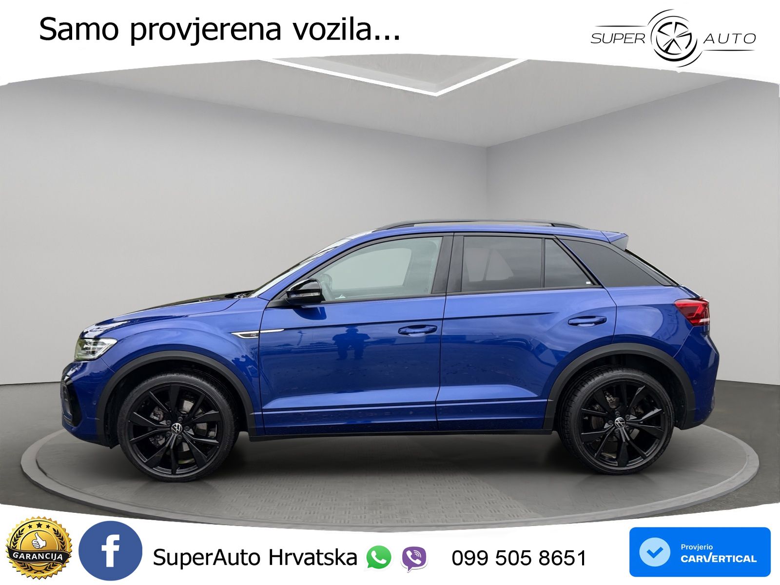 Volkswagen T-Roc 1.5 TSI (150 KS) DSG R-Line LED+GR SJED+ACC