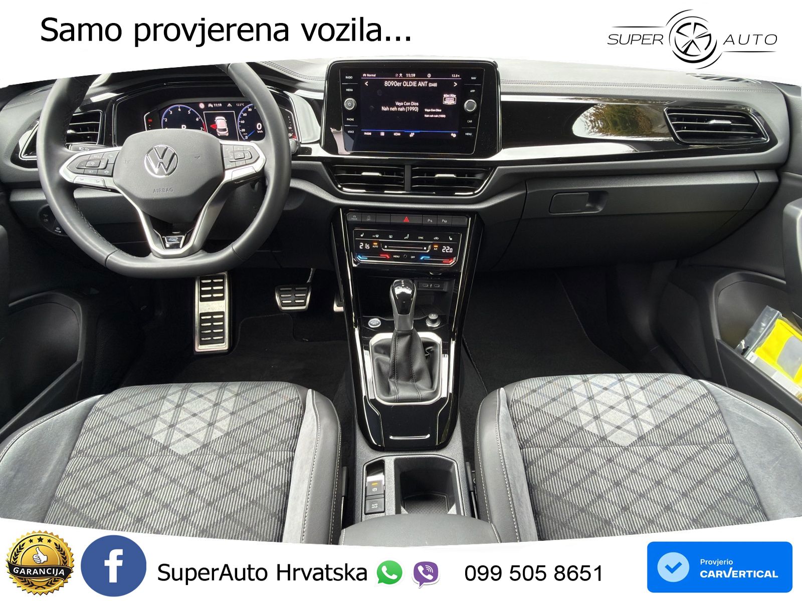 Volkswagen T-Roc 1.5 TSI (150 KS) DSG R-Line LED+GR SJED+ACC